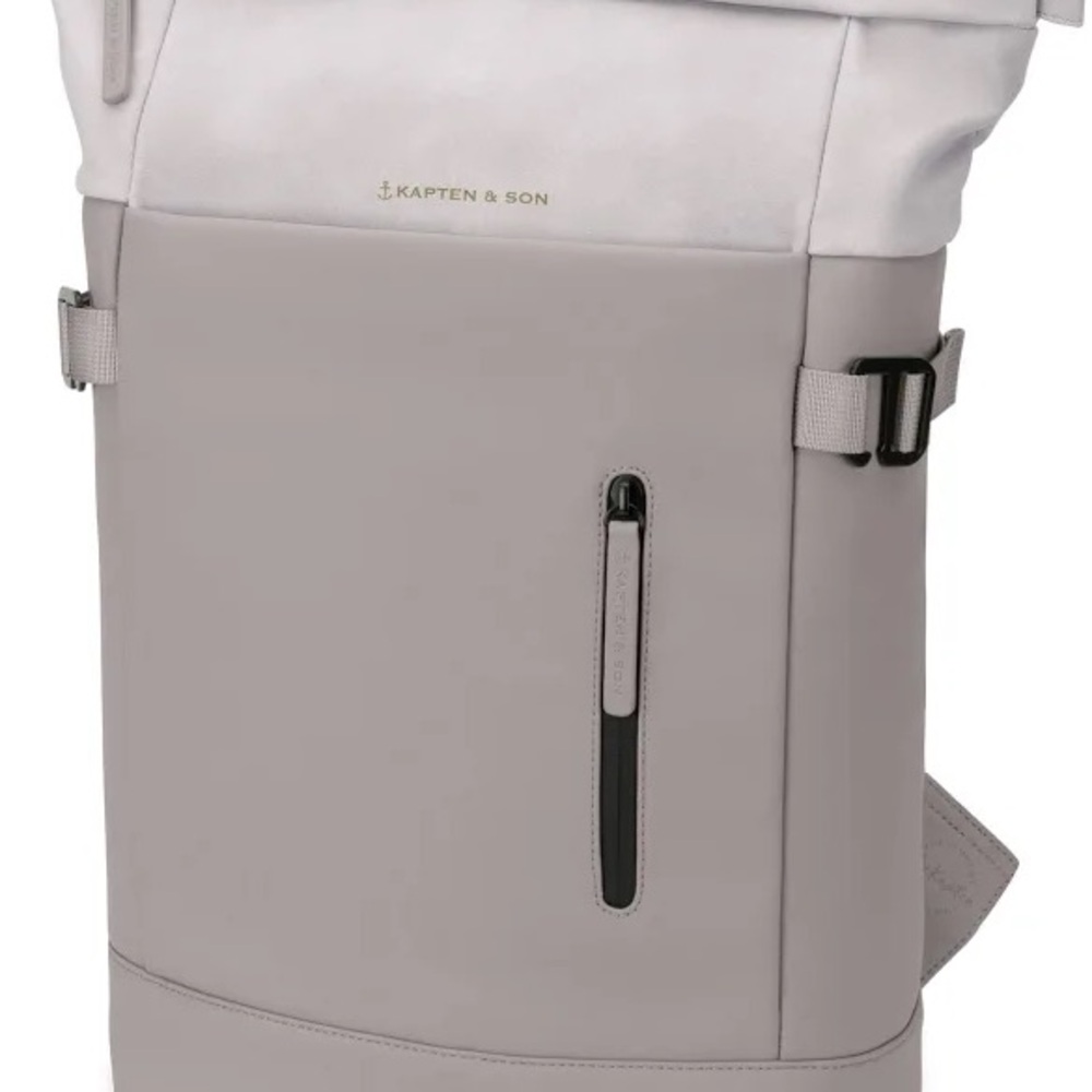 $170 Kapten & Son Helsinki Sandstone backpack, water resistant, lightweight, - Picture 4 of 11